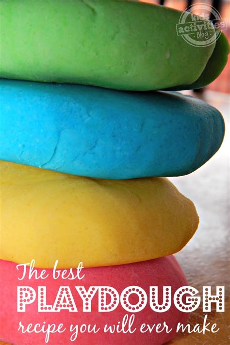 The Best Homemade Playdough Recipe