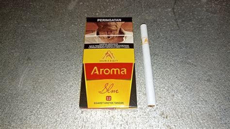 REVIEW ROKOK AROMA SLIM 12 | Menikmati Rokok Kretek Seperti Varian Mild ...