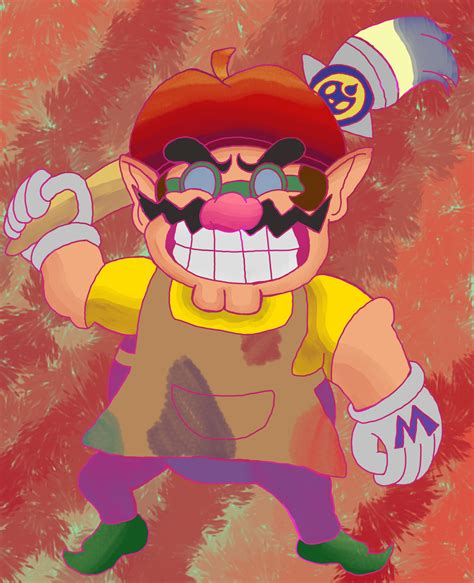 Arty Wario by BlueSpeedsFan92 on DeviantArt