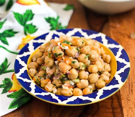 Chatpata Kabuli Chana Salad - Chickpea Salad Recipe by Archana's Kitchen