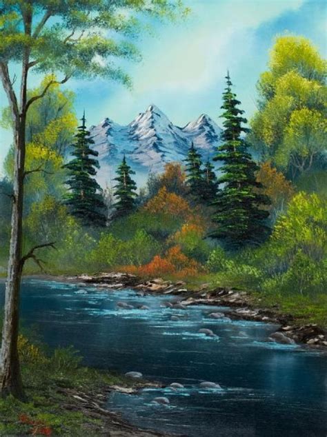 40 Simple and Easy Landscape Painting Ideas | Nature paintings ...