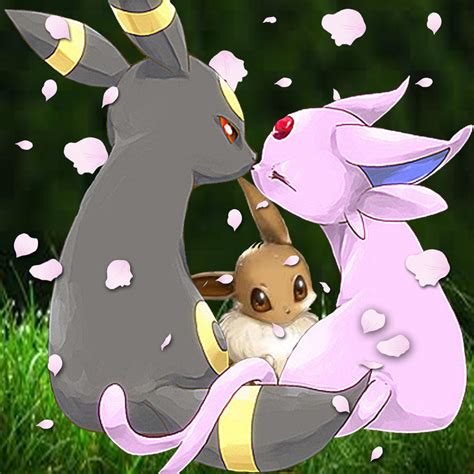 Espeon and Umbreon by LKYPG13 on DeviantArt