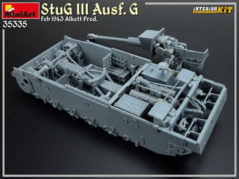 Build Up Part I of Kit: 35335 StuG III Ausf. G Feb 1943 Alkett Prod ...