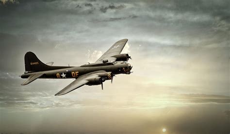 Boeing B-17 Flying Fortress, World War 2 Bomber Aircraft Photograph by ...