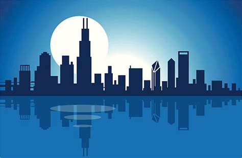 Chicago Skyline Clipart Free Chicago Skyline Clip Art | Images and ...