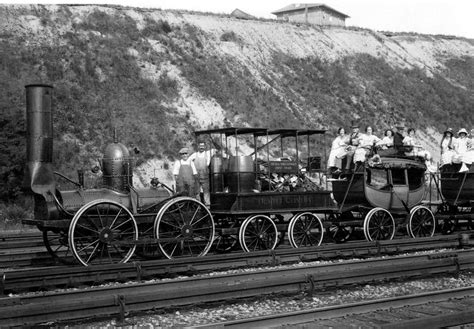 An Early American Train, Circa 1850s Photograph by Everett