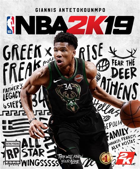 Giannis Antetokounmpo is NBA 2K19 Cover Player; First Screenshot - NLSC