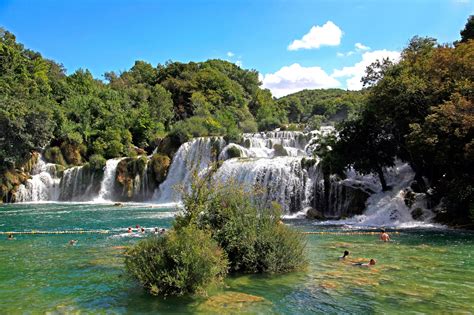 Waterfall Krka National Park Croatia Wallpapers - Wallpaper Cave