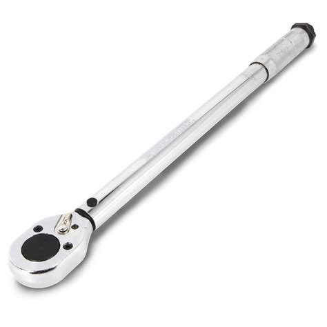 Powerbuilt Micrometer Torque Wrench, 1/2-Inch Drive, Reversible Ratchet ...