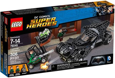 Lego Batman Vs Superman 76045 Kryptonite Interception 306pçs - R$ 259 ...