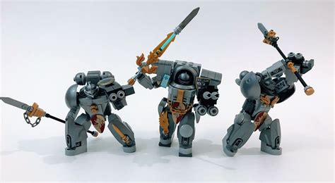 Lego Warhammer 40k Grey Knights | Lego knights, Lego, Lego mechs