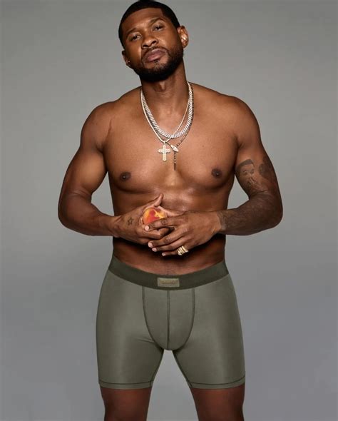 Usher Fronts SKIMS Underwear Ad, Unveils New Colors