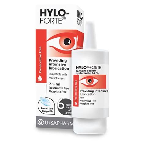 Hylo-Forte Eye Drops 7.5ml - Manly.ie