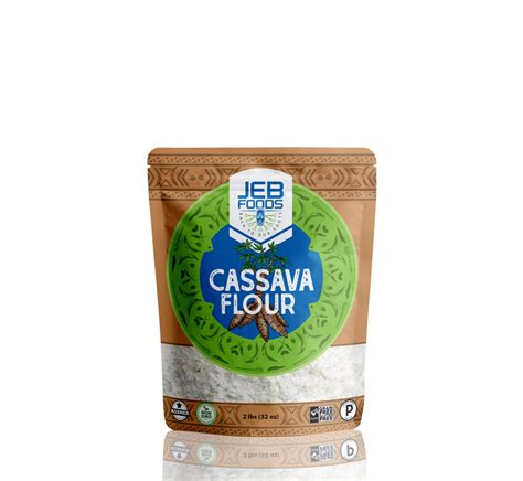 Cassava Flour - 4 Lbs | Easy, Delicious Grain-Free Baking | Jeb Foods