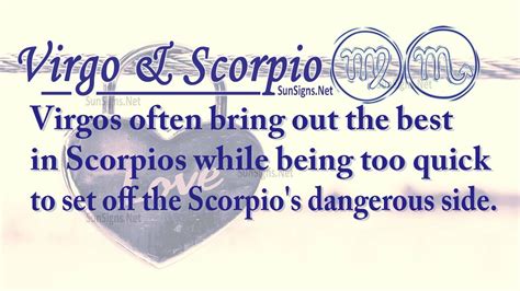 Virgo Scorpio Love Compatibility - SunSigns.Net Zodiac Compatibility