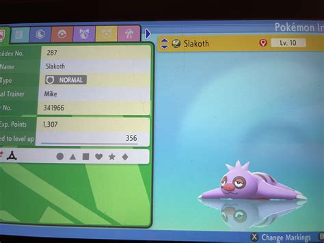 Shiny Slakoth on a chain of 9. Broke immediately after 😮‍💨 : r/PokemonBDSP