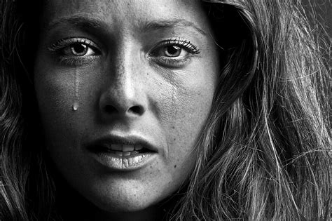 Grayscale photo of woman crying HD wallpaper | Wallpaper Flare