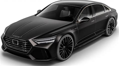 Premium AI Image | A black audi a6 is shown in this image.