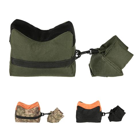 New In Stock Shooting Rest sand Bag Set Portable Front & Back Rifle ...