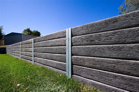 Aussie Concrete Gumtree 2000x200x75mm Sleeper Retaining Wall