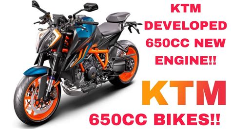 KTM DEVELOPED 650CC NEW ENGINE | UPCOMING KTM 650CC BIKES | KTM DUKE ...