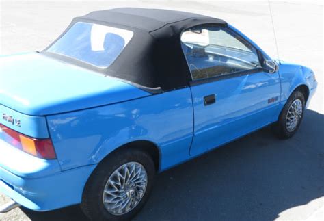 1991 Pontiac Firefly Base Convertible 2-Door 1.0L (Similar to 1991 Geo ...