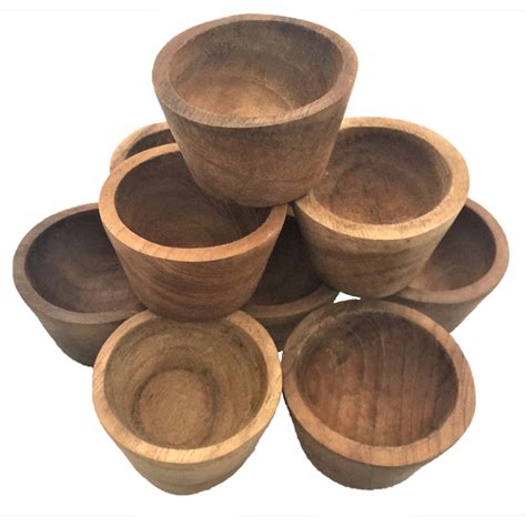 Mini Wooden Bowls - Kodo Kids