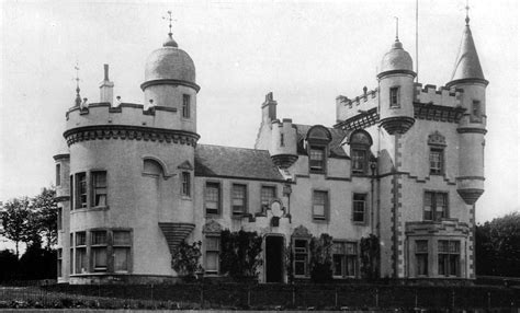 Tour Scotland: Old Photograph Braco Castle Scotland