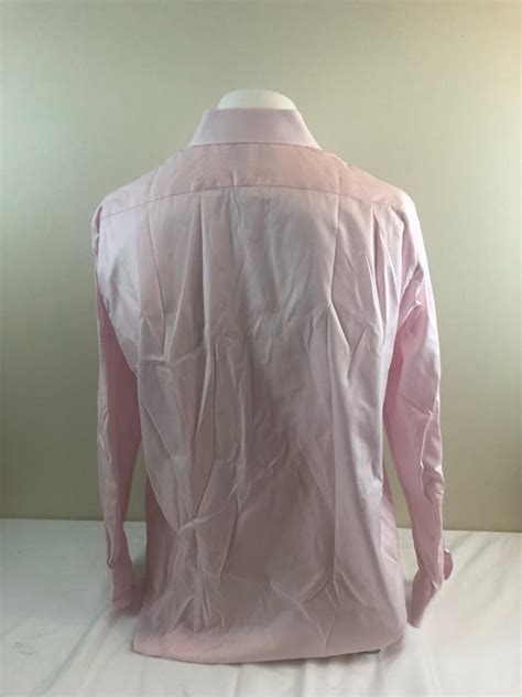 Thomas pink men’s dress shirt — Family Tree Resale 1