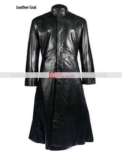 Keanu Reeves Matrix Trench Coat | Neo Matrix Costume