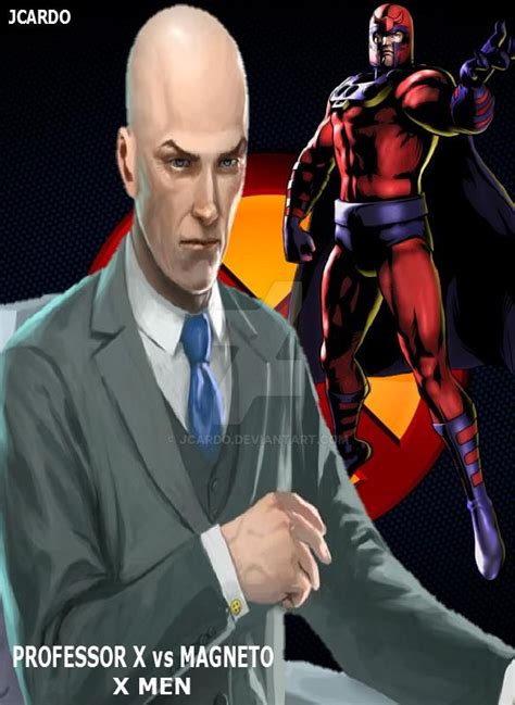 Professor X Vs Magneto by jcardo on DeviantArt