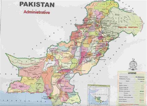 Pakistan Tourism Guide: Maps of Pakistan