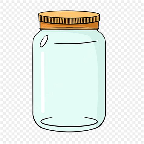 Empty Pickle Jar Clipart