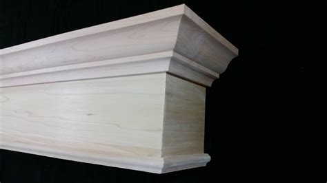 Wood Cornice Crown Molding Option Solid Hardwood