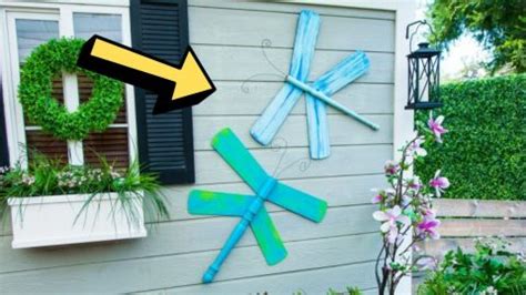 Easy DIY Garden Dragonflies Tutorial