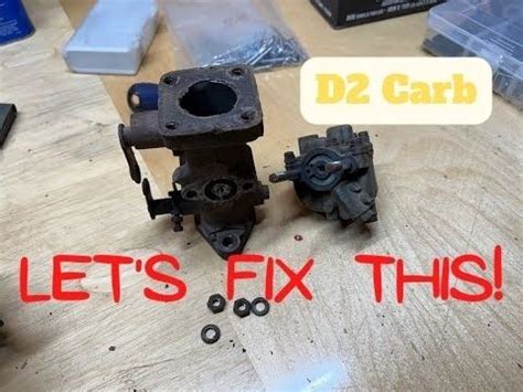 Caterpillar D2 Starting Engine Carb Rebuild Part 2 - YouTube