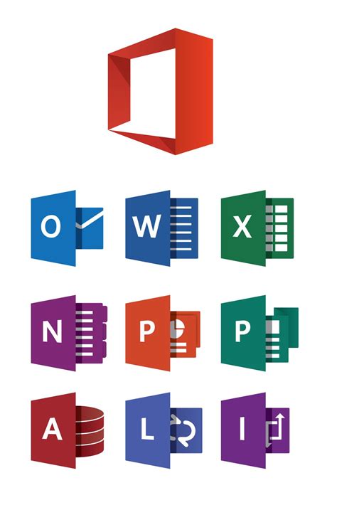 Microsoft Office Logo Vector at GetDrawings | Free download