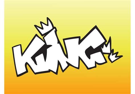 King Graffiti Piece - Download Free Vector Art, Stock Graphics & Images