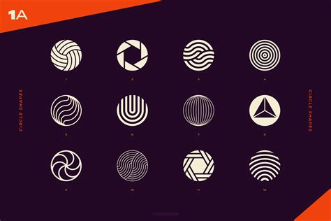 96 Abstract logo marks & geometric shapes collection - FilterGrade