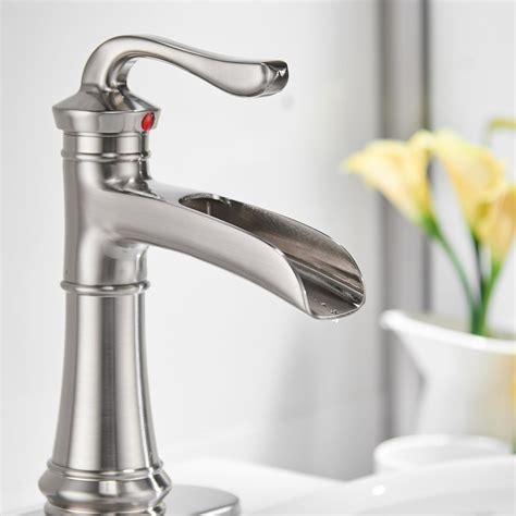 Bathroom Faucets Waterfall - Signature Hardware Melton Waterfall ...