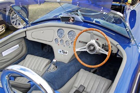 Ac Cobra Ford Shelby Interior Editorial Photography - Image of motors ...