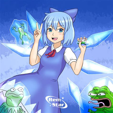 Ice fairy of the Lake, Cirno by Rem--Star on DeviantArt