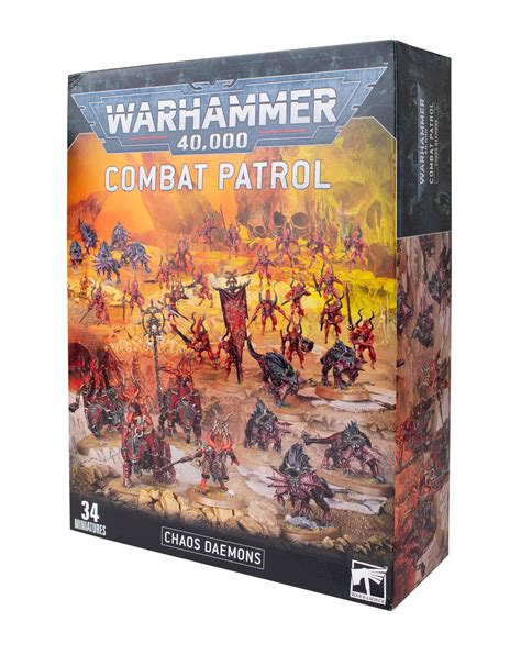 WARHAMMER 40K CHAOS DAEMONS COMBAT PATROL - The Art Store/Commercial ...