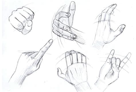 Hand Drawing Reference Step By Step Add 2 more ticks on the middle ...