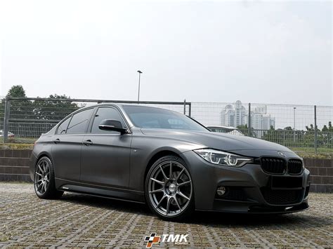 BMW 3 series F30 Grey with SSR GTX01 Aftermarket Wheels Wheel | Wheel Front