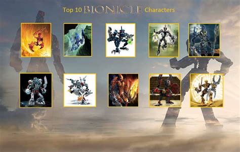 My Top 10 Bionicle Characters by Usermicko2002 on DeviantArt