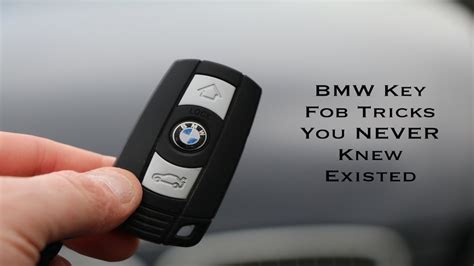 BMW Key Fob Tricks / Hidden Features You NEVER Knew Existed - YouTube