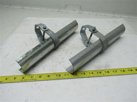 2" Clevis Pipe Hanger w/12" Insulation Shield Lot of 2 | Bullseye ...