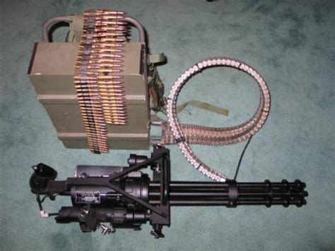 Chain Gun with ammo box | MyConfinedSpace