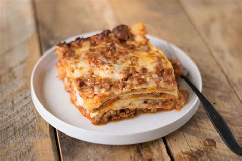 Lasagna Bolognese - Culinary Ginger